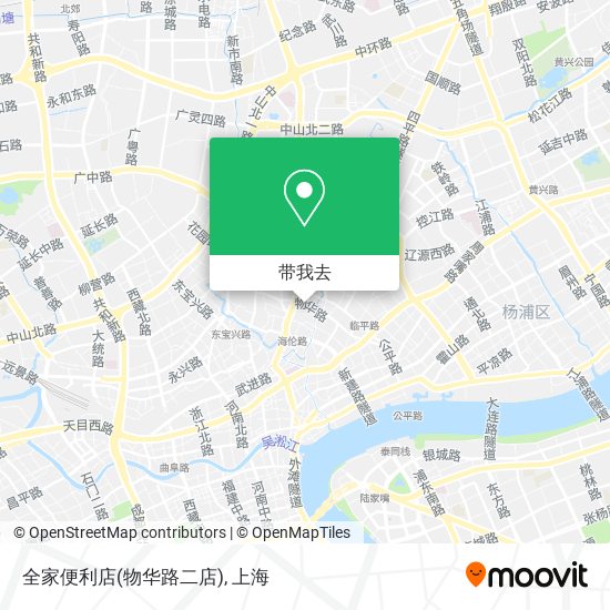 全家便利店(物华路二店)地图