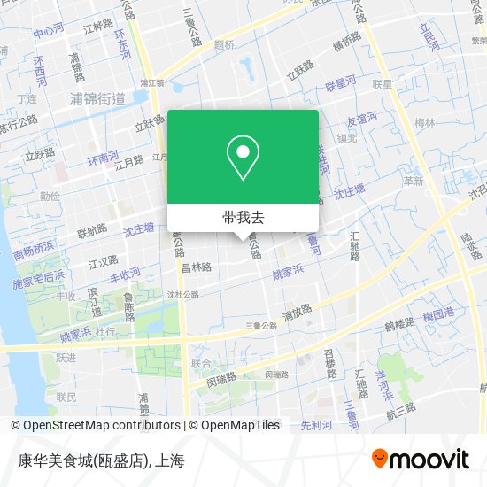 康华美食城(瓯盛店)地图