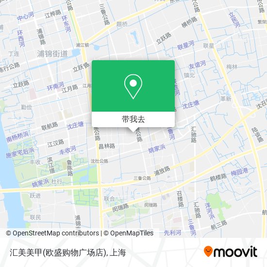 汇美美甲(欧盛购物广场店)地图