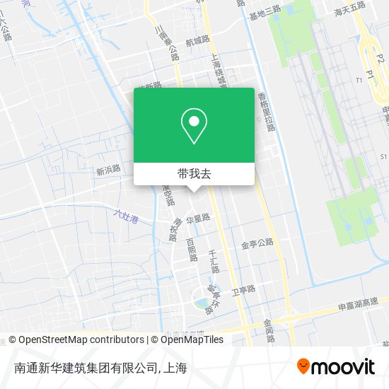 南通新华建筑集团有限公司地图