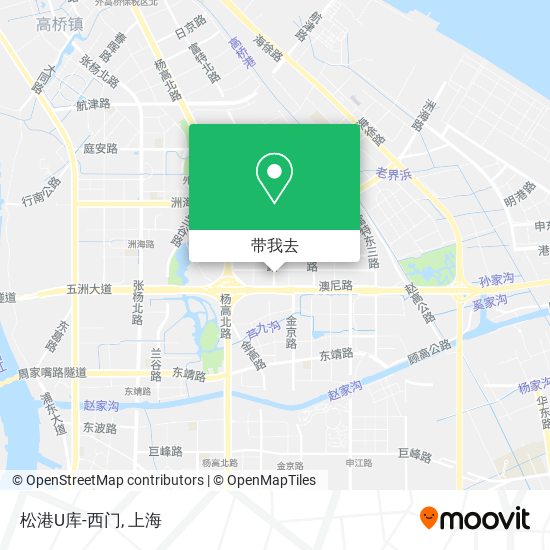 松港U库-西门地图