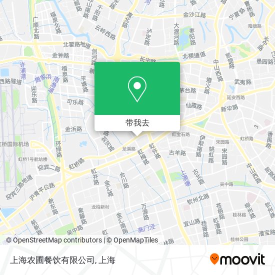 上海农圃餐饮有限公司地图