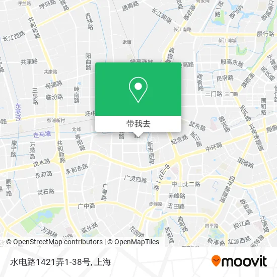 水电路1421弄1-38号地图