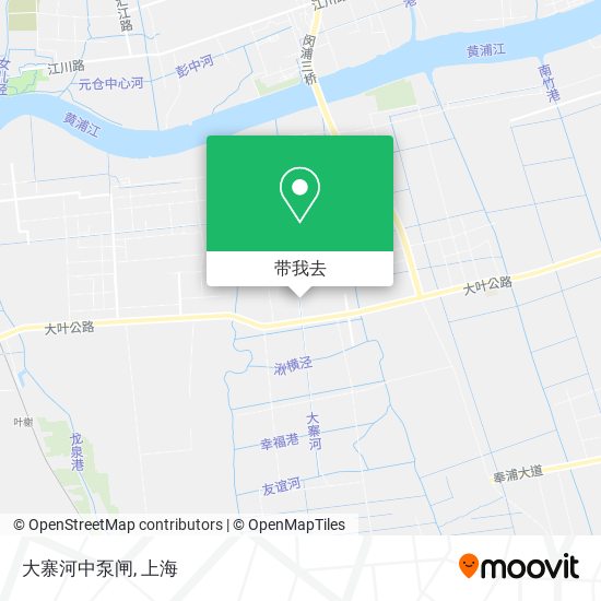 大寨河中泵闸地图