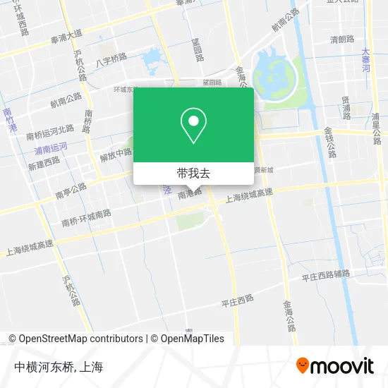 中横河东桥地图