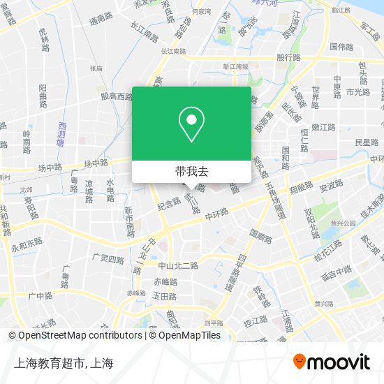 上海教育超市地图