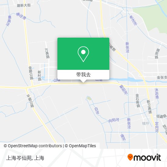 上海岑仙苑地图