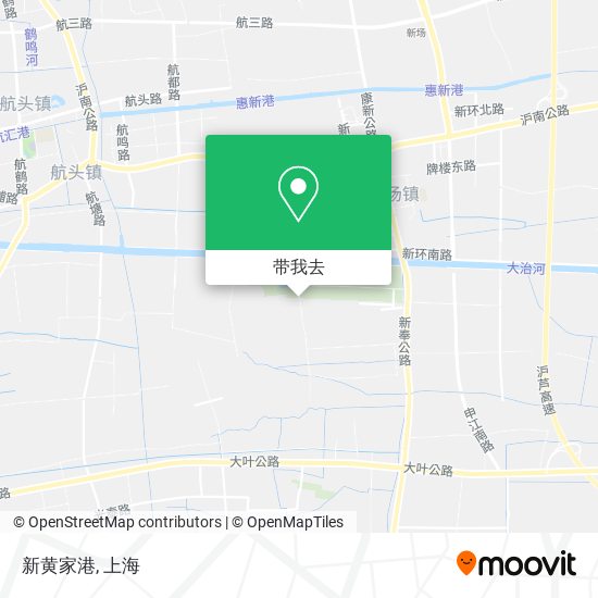新黄家港地图