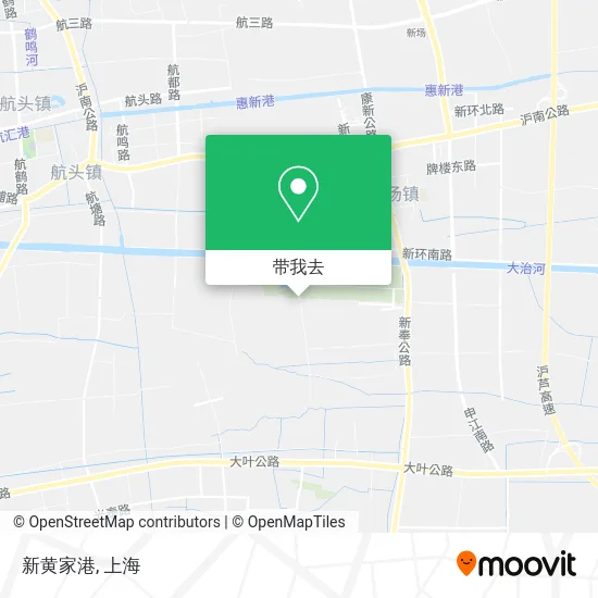 新黄家港地图