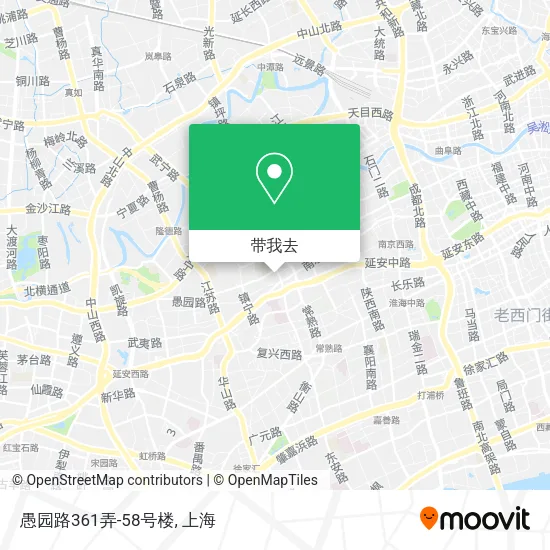 愚园路361弄-58号楼地图