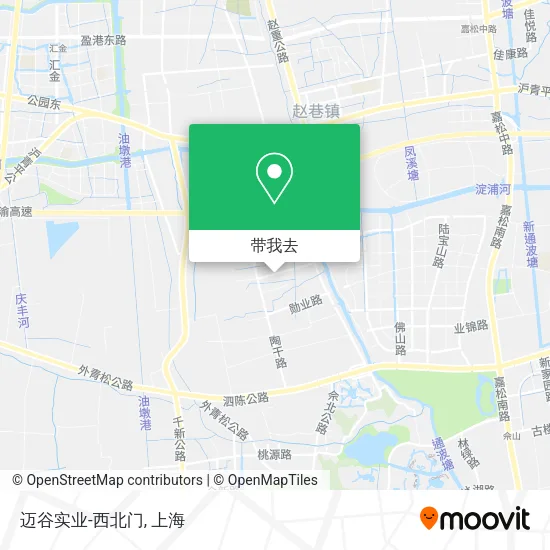 迈谷实业-西北门地图
