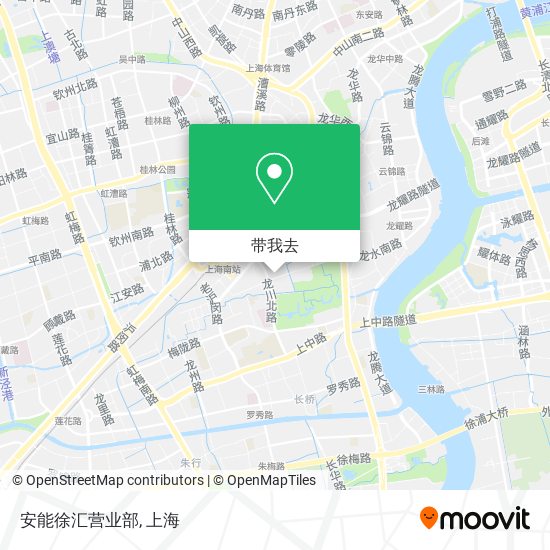 安能徐汇营业部地图
