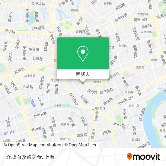 蓉城而改路美食地图