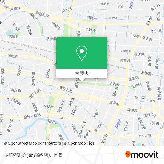 栖家洗护(金鼎路店)地图