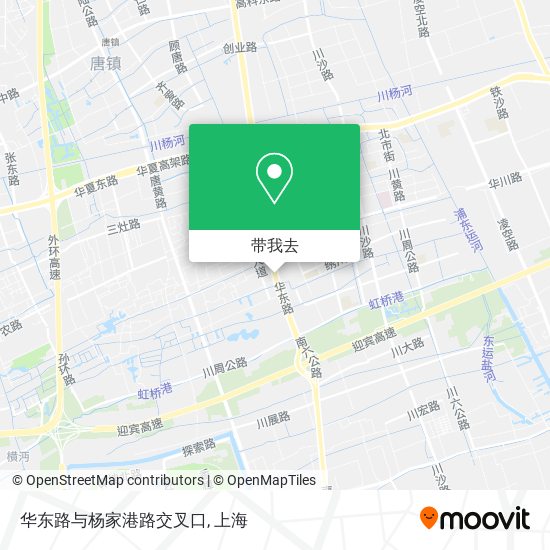 华东路与杨家港路交叉口地图