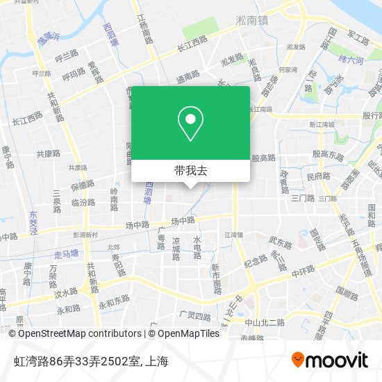 虹湾路86弄33弄2502室地图