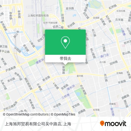 上海旭邦贸易有限公司吴中路店地图
