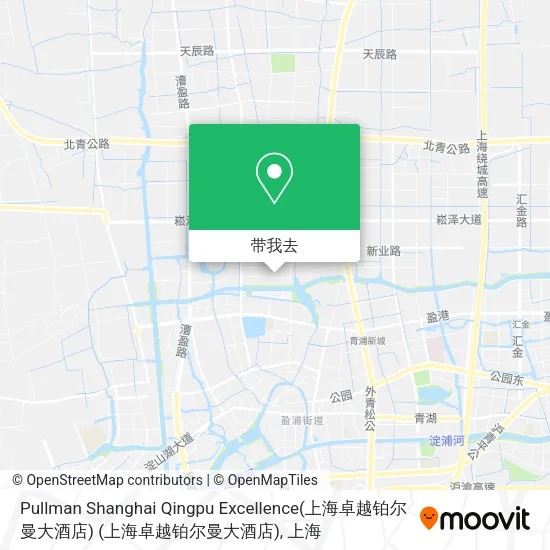 Pullman Shanghai Qingpu Excellence(上海卓越铂尔曼大酒店) (上海卓越铂尔曼大酒店)地图