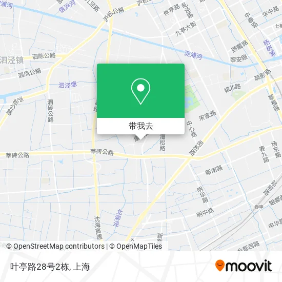 叶亭路28号2栋地图