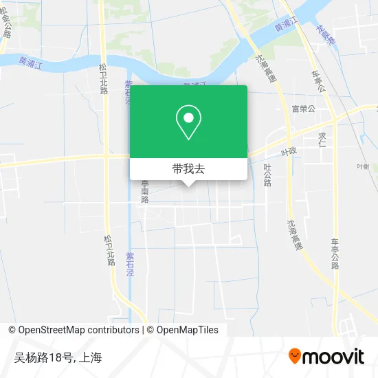 吴杨路18号地图