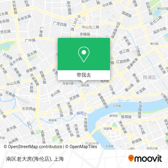 南区老大房(海伦店)地图