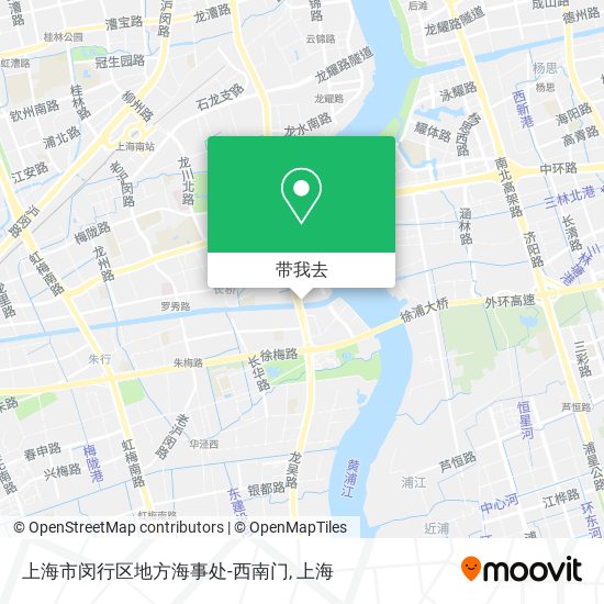 上海市闵行区地方海事处-西南门地图