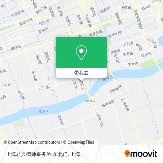 上海君典律师事务所-东北门地图