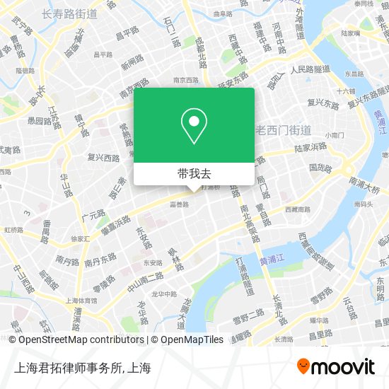 上海君拓律师事务所地图