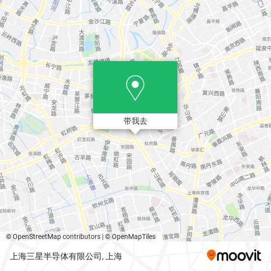 上海三星半导体有限公司地图