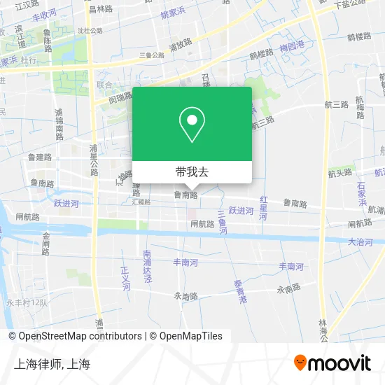 上海律师地图