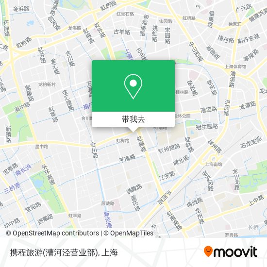 携程旅游(漕河泾营业部)地图