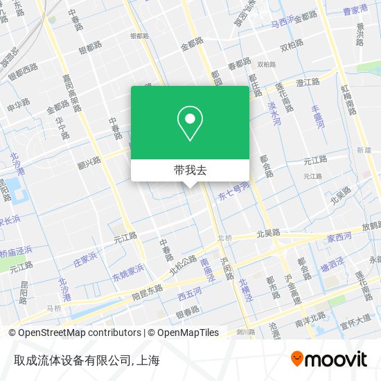 取成流体设备有限公司地图