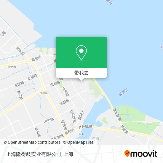 上海隆得歧实业有限公司地图