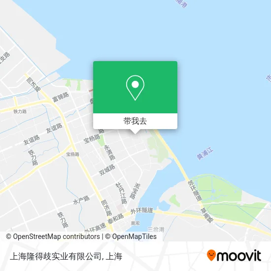 上海隆得歧实业有限公司地图
