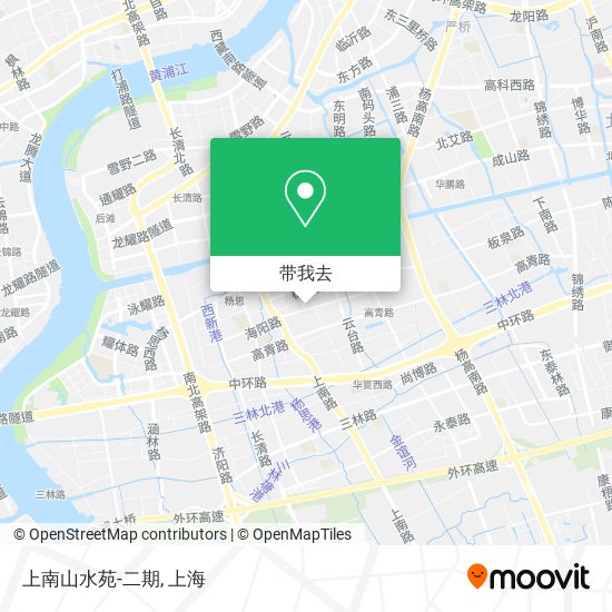 上南山水苑-二期地图