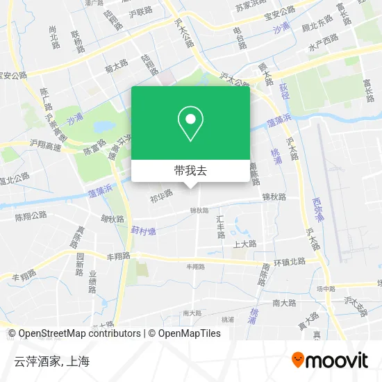 云萍酒家地图