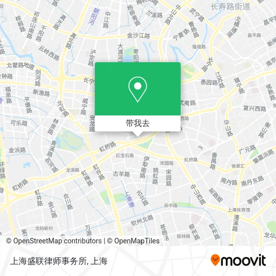 上海盛联律师事务所地图