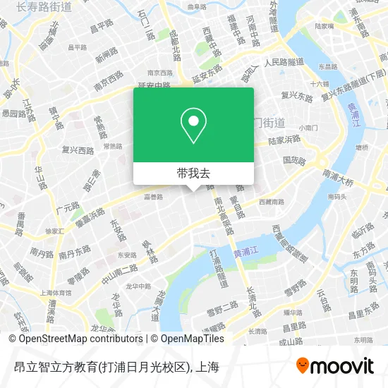 昂立智立方教育(打浦日月光校区)地图