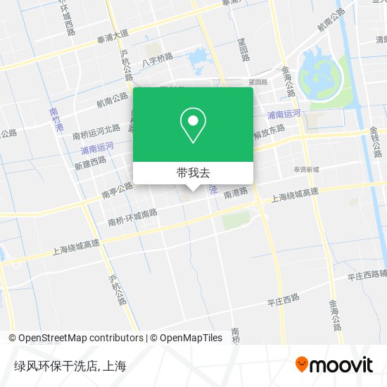绿风环保干洗店地图