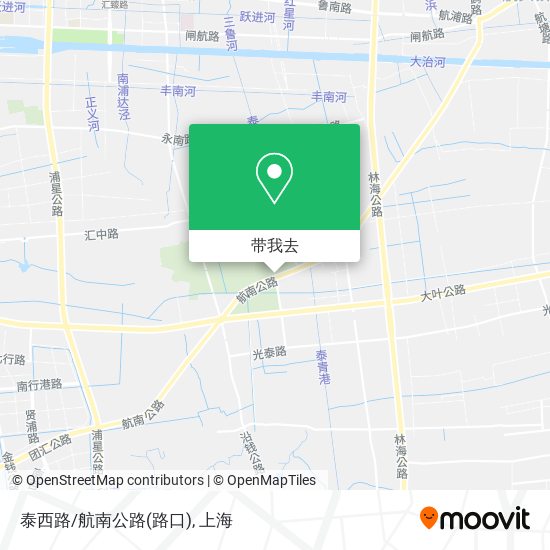 泰西路/航南公路(路口)地图