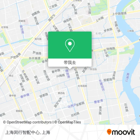 上海闵行智配中心地图