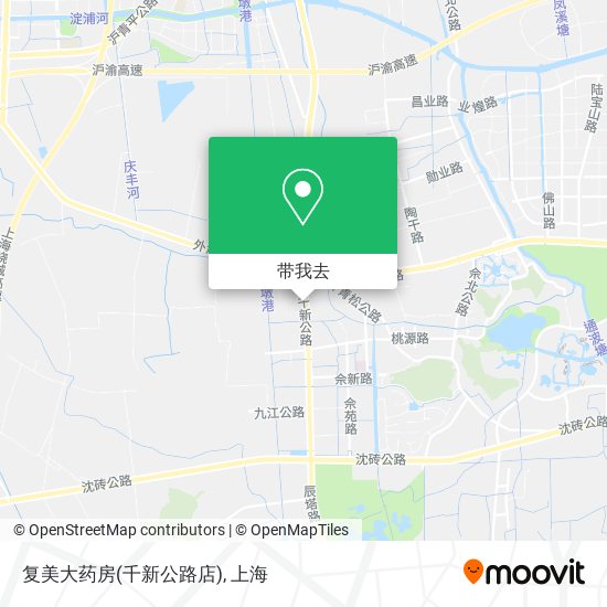 复美大药房(千新公路店)地图