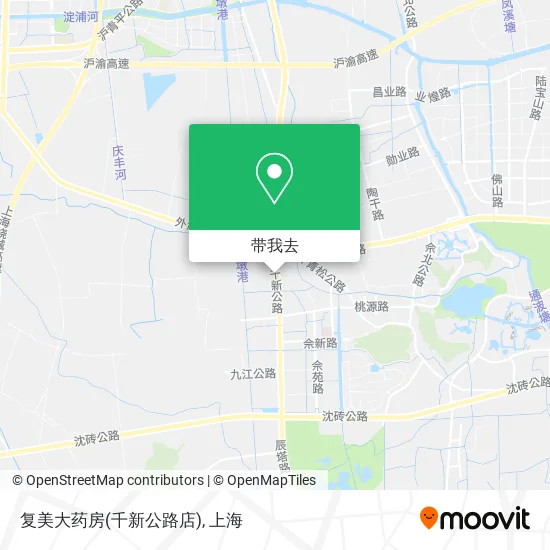 复美大药房(千新公路店)地图