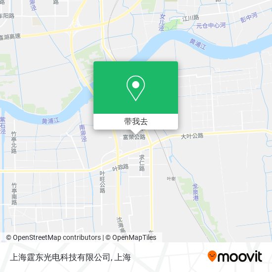 上海霆东光电科技有限公司地图