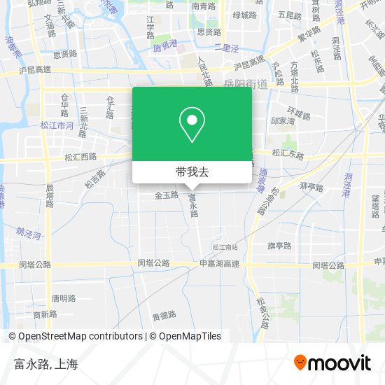 富永路地图
