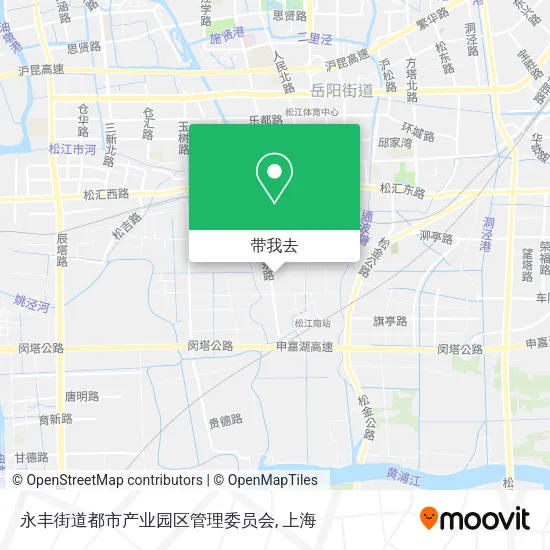 永丰街道都市产业园区管理委员会地图