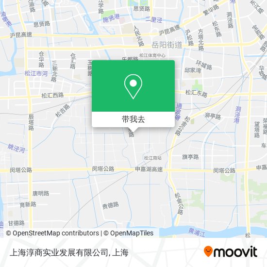 上海淳商实业发展有限公司地图