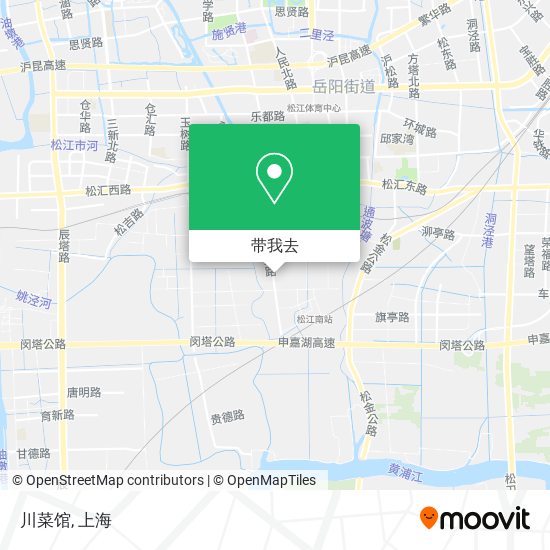 川菜馆地图