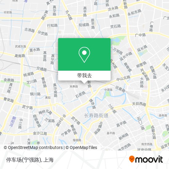 停车场(宁强路)地图