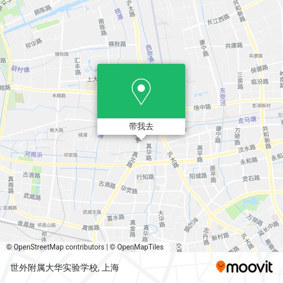 世外附属大华实验学校地图